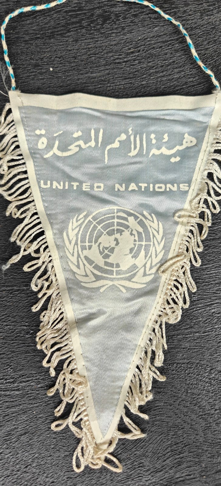 vaantje United Nations, Ophalen of Verzenden, Landmacht, Embleem of Badge