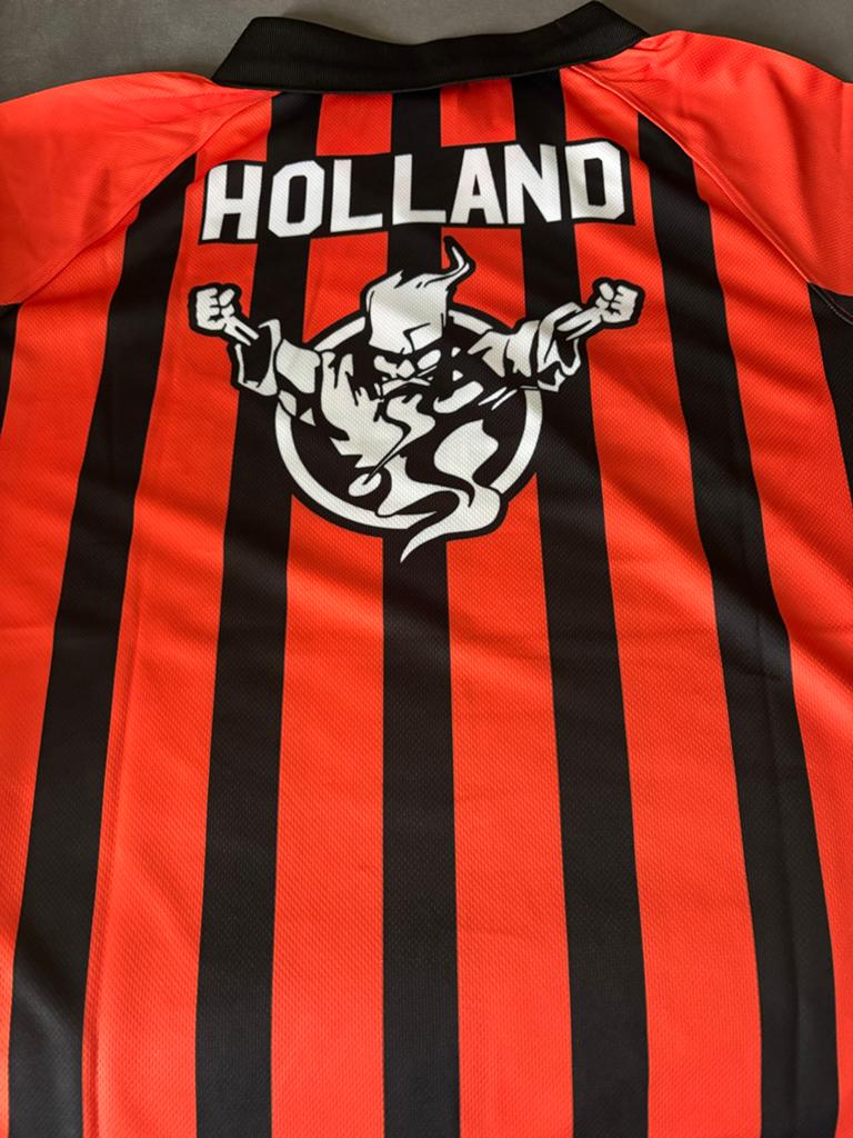 Thunderdome Hardcore Holland T-shirt Maat M (valt als L), Kleding | Heren, T-shirts, Ophalen of Verzenden, Zo goed als nieuw, Maat 52/54 (L)