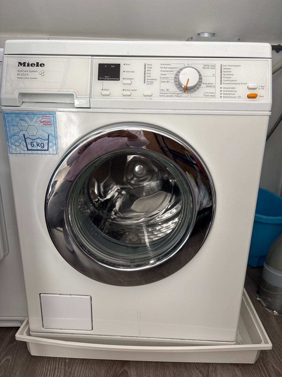 Miele SoftCare System W3523 Wasmachine, Ophalen, 6 tot 8 kg, Gebruikt, 1600 toeren of meer