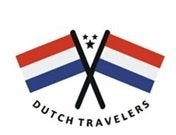 camper caravan bus sticker Dutch traveler vlaggen, The River House v.o.f, Info@theriverhouse.nl, Nieuw, Ophalen of Verzenden