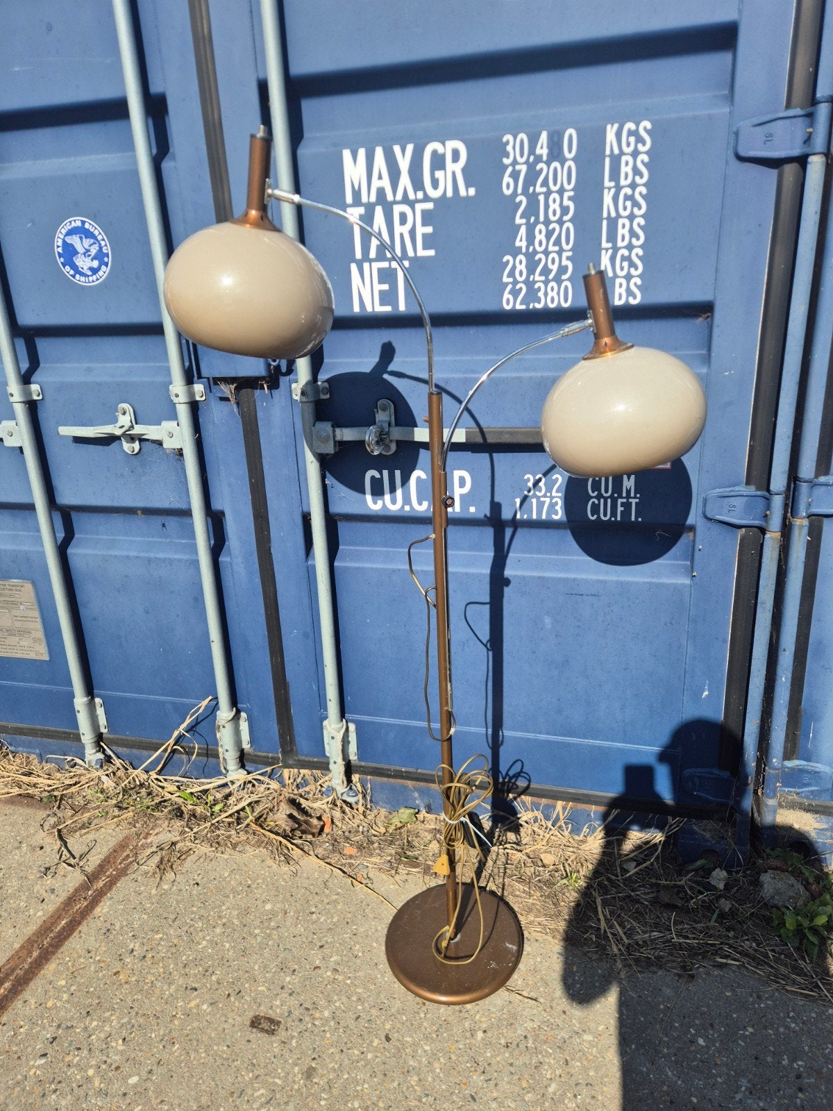 Dijkstra Vloerlamp Jaren '60/'70 - Vintage Design, Ophalen of Verzenden