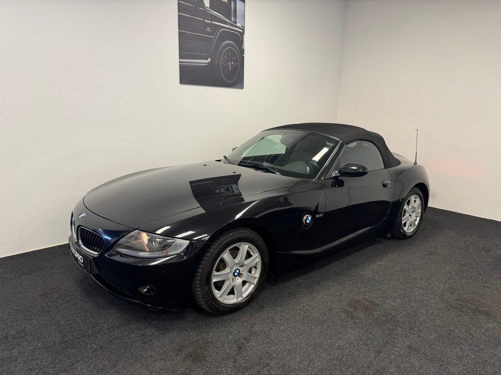 BMW Z4 Roadster 2.5i, Auto's, BMW, Achterwielaandrijving, Gebruikt, Zwart, Cabriolet