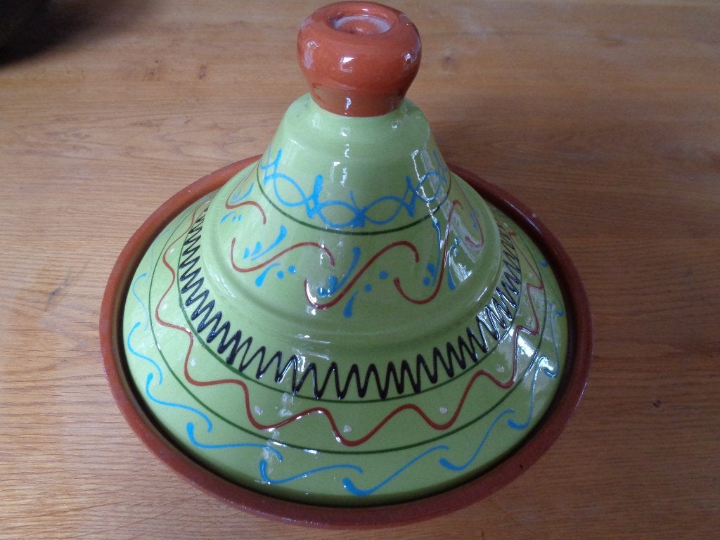 Marokkaanse tajine, Tajine, Met deksel, Ophalen of Verzenden, Zo goed als nieuw