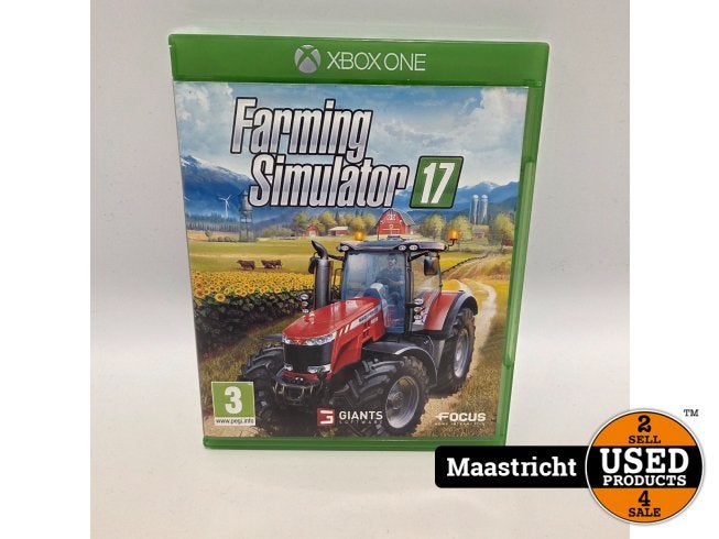 Xbox One ame | Farming Simulator 17, Microsoft, Zo goed als nieuw, Support@microsoft.com, Microsoft Corporation
One Microsoft Way
Redmond, WA 98052-6399
USA