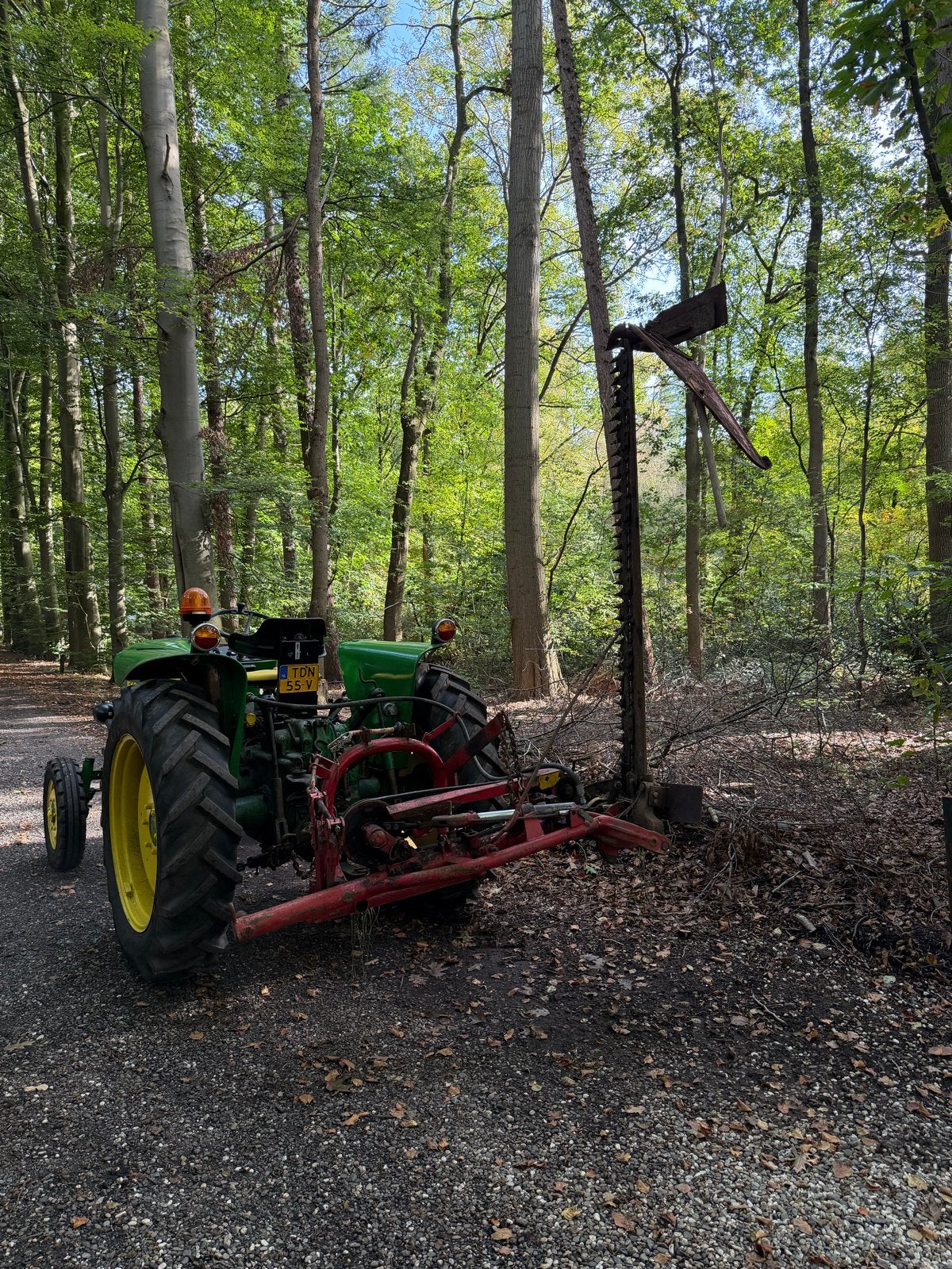 S&S Maaibalk voor tractor, Ophalen, Veehouderij, Weidebouw