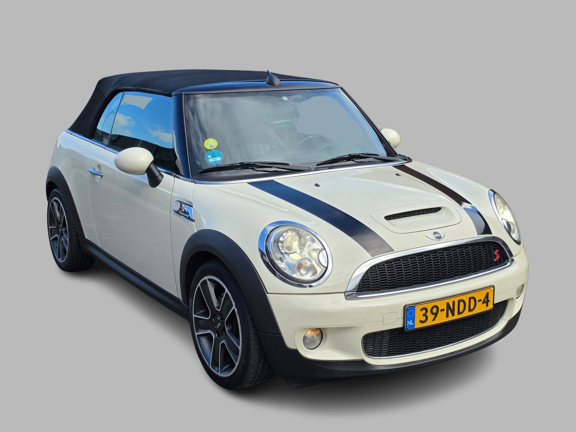 Mini Cabrio 1.6 Cooper S Chili Cabrio Xenon NAP, Auto's, Gebruikt, Zwart, 4 cilinders, Cabriolet