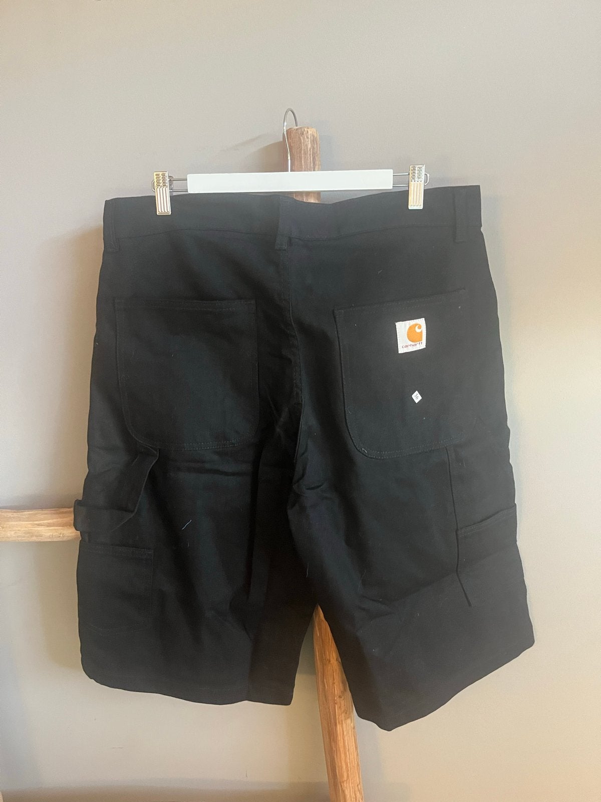 Carhartt B342 DFE Relaxed Fit Shorts Zwart Maat 36, Kleding | Heren, Ophalen of Verzenden, Zo goed als nieuw, Maat 56/58 (XL)