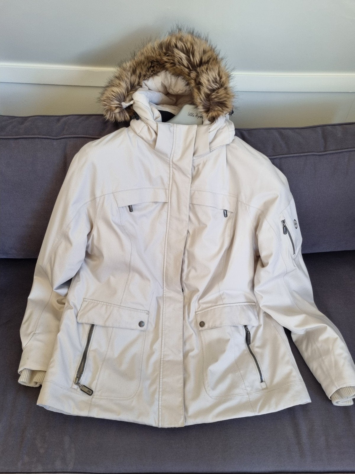 Human Nature winterjas XXL zo goed als nieuw, Kleding | Dames, Jassen | Winter, Blauw, Maat 46/48 (XL) of groter, Ophalen of Verzenden