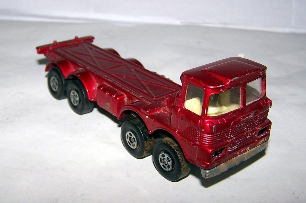 Matchbox/Lesney Super Kings Container Truck 1976. Izgs., Ophalen of Verzenden, Zo goed als nieuw, Bus of Vrachtwagen, Matchbox