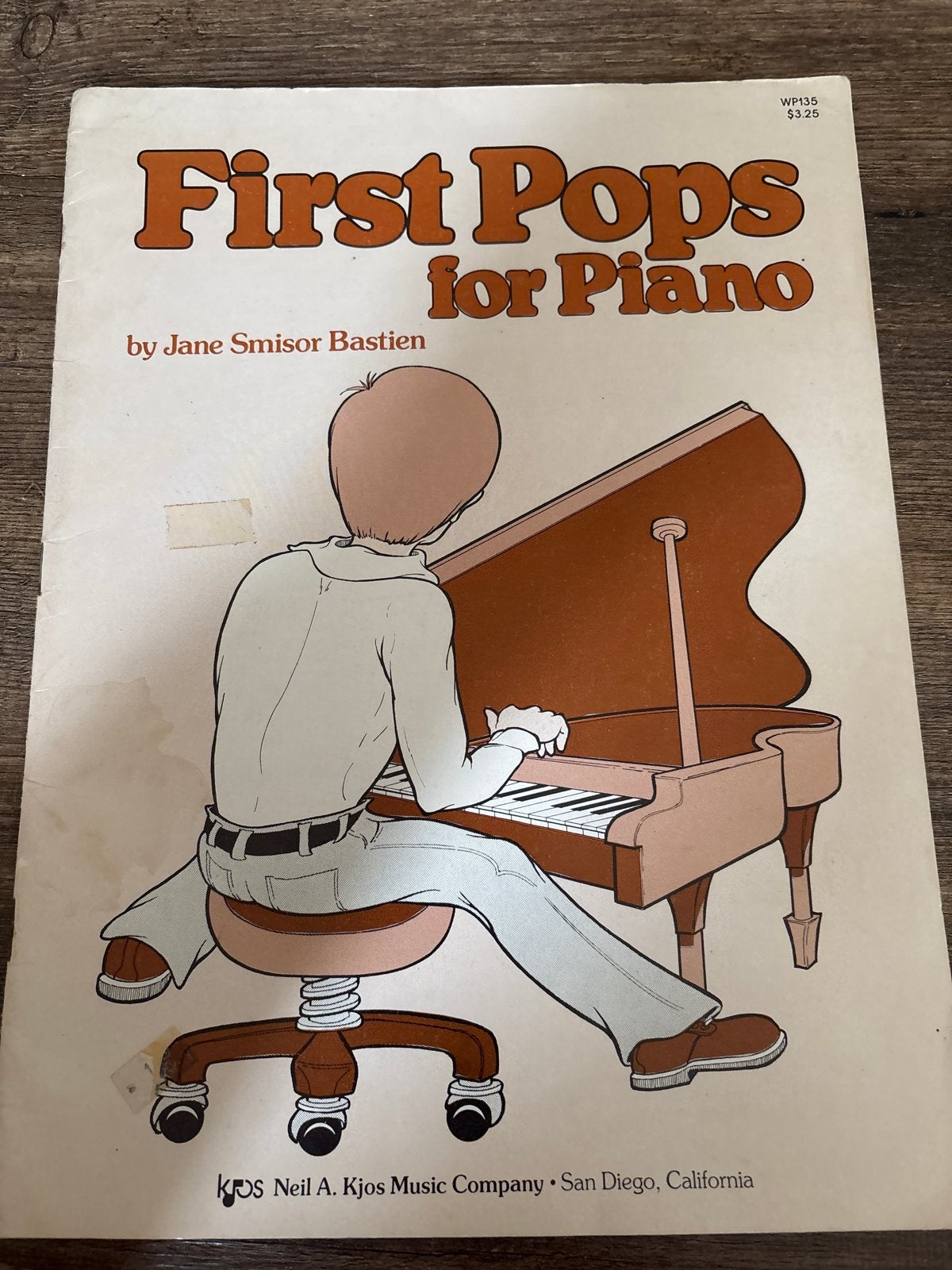 First Pops for Piano - Jane Smisor Bastien, Gebruikt, Les of Cursus, Ophalen of Verzenden, Piano
