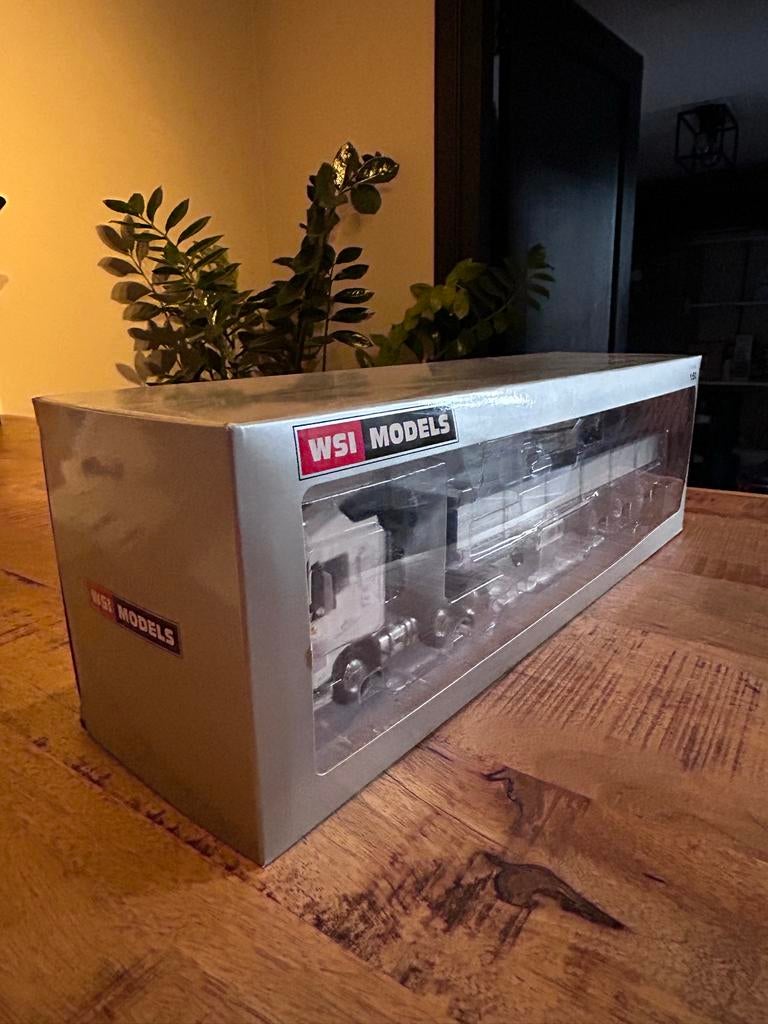 WSI Models Volvo FH4 Globetrotter XL met 3-assige trailer, Overige merken, 1:50 of kleiner, Nieuw, Ophalen of Verzenden