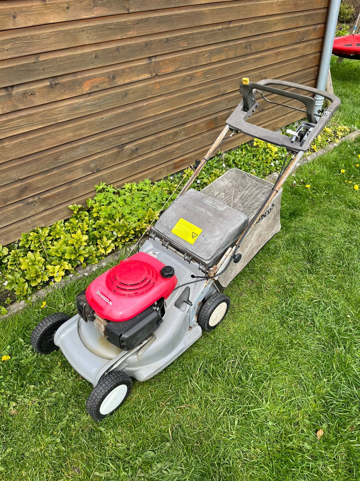 Honda HRB475 grasmaaier, Cirkelmaaier, Gebruikt, Benzine-grasmaaier, 50 cm of meer