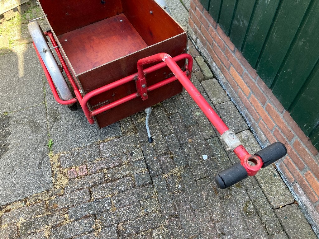 fietskar trekkar bolderkar hout, Ophalen, Gebruikt, Bagagekar