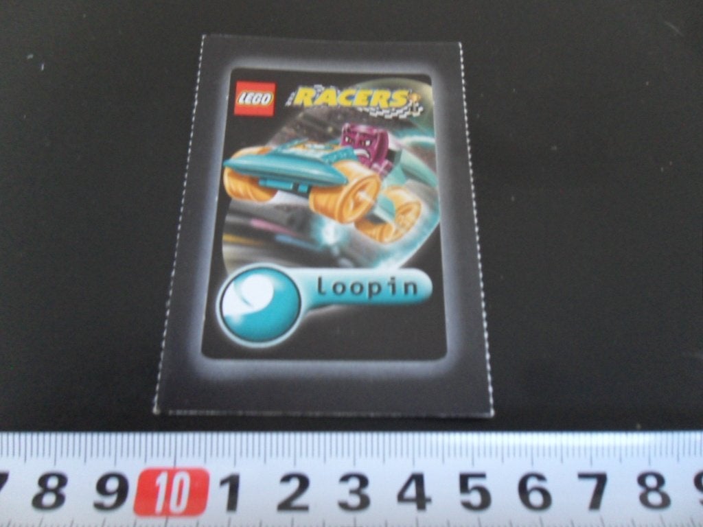 sticker Lego Racers  Loopin, Ophalen of Verzenden, Zo goed als nieuw
