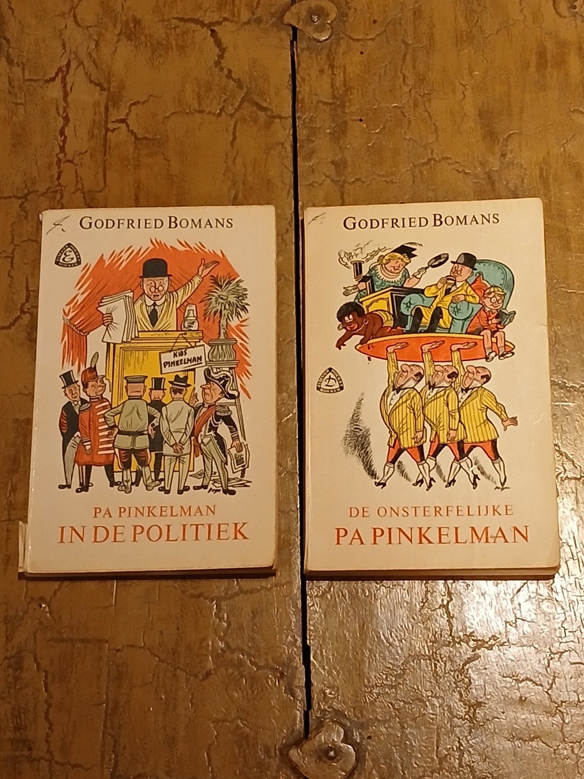 Pa Pinkelman in de Politiek & De Onsterfelijke Pa Pinkelman, Boeken, Ophalen of Verzenden, Gelezen, Godfried Bomans, Nederland