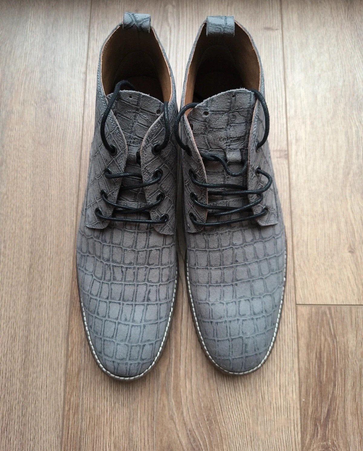 Antraciet grijze leren schoenen | herenschoenen | leder, Overige kleuren, Verzenden, Nieuw, Cycleur de Luxe