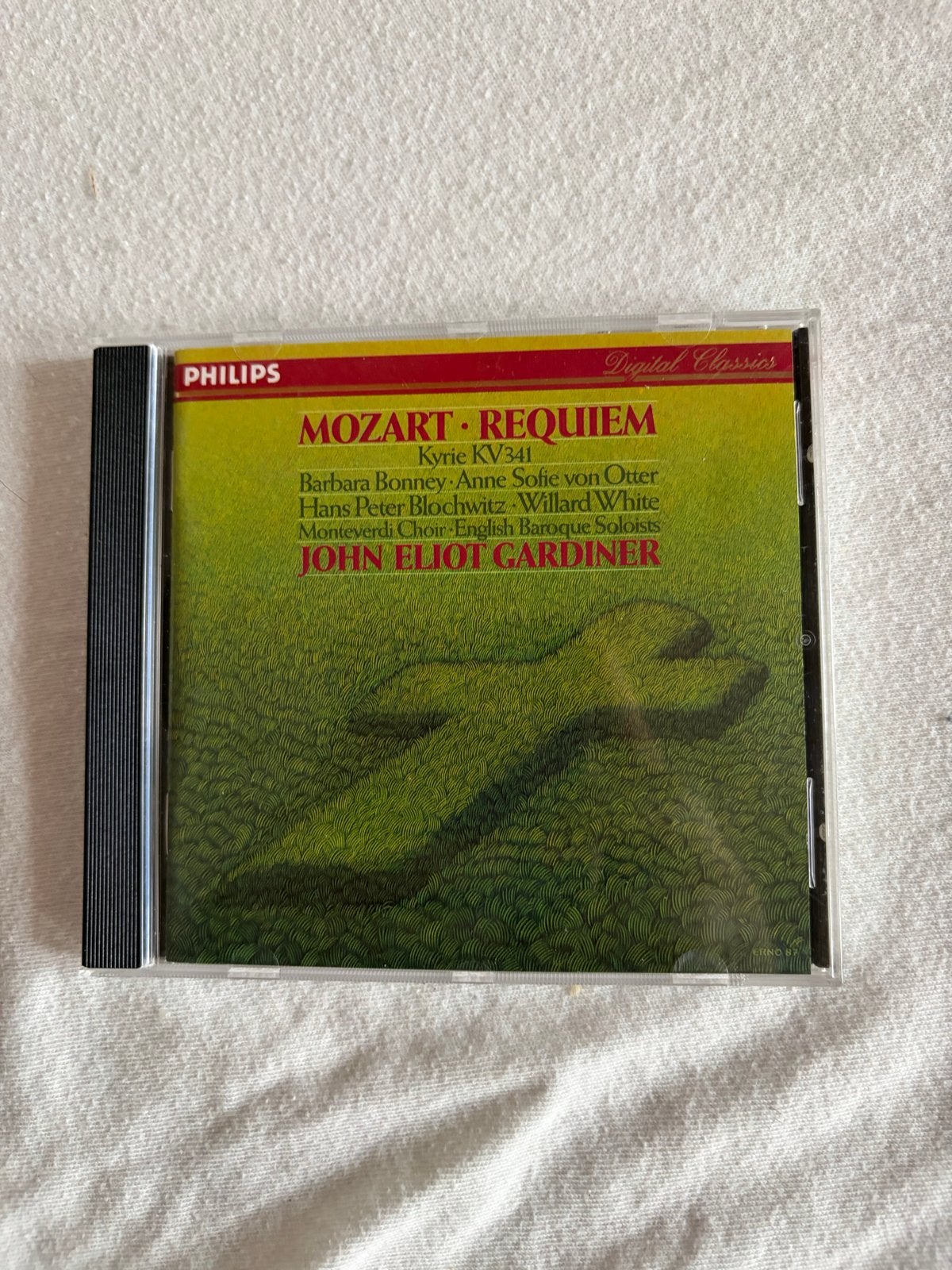 Mozart - Requiem & Kyrie KV341 - John Eliot Gardiner CD, Mozart, Requiem, Ophalen of Verzenden, Zo goed als nieuw
