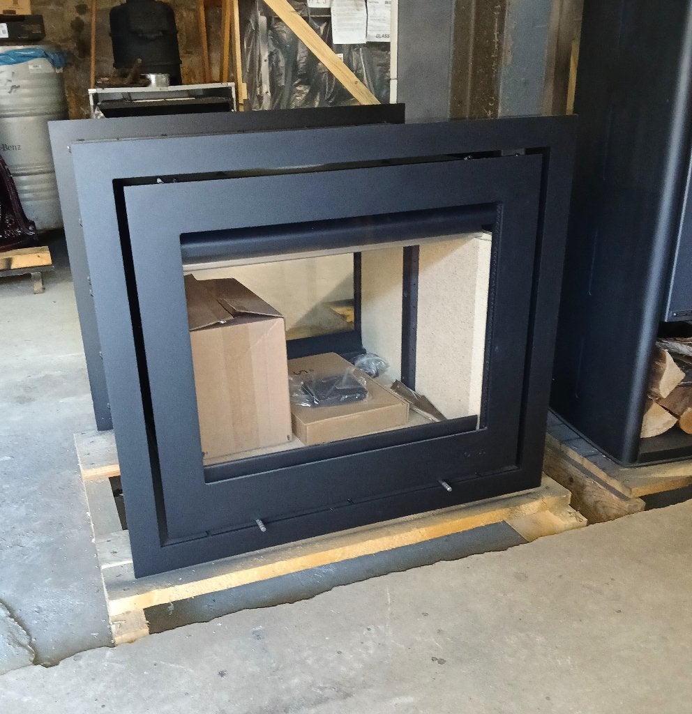 SALE Lotus Tunnelhaard/ Doorkijkhaard type H 570T met Kaders, Huis en Inrichting, Ophalen of Verzenden, Inbouw, Hout, Nieuw