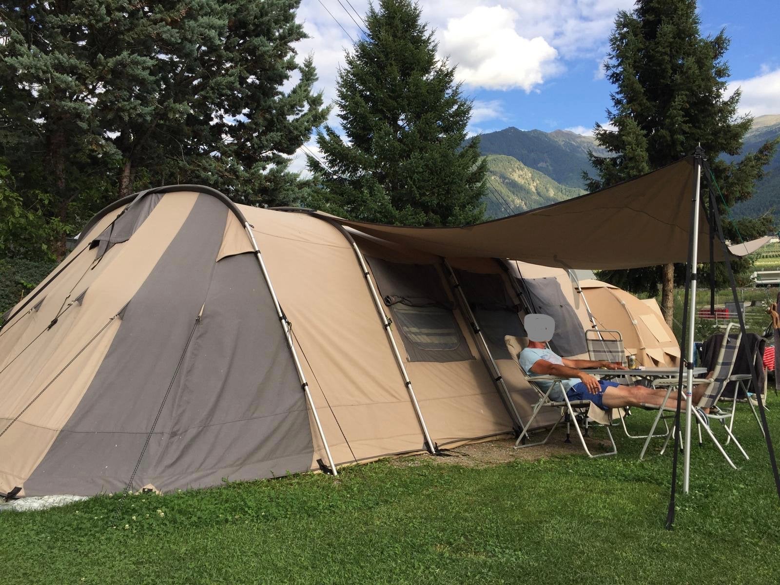 Redwood tent, Ophalen, Zo goed als nieuw, Tot en met 5