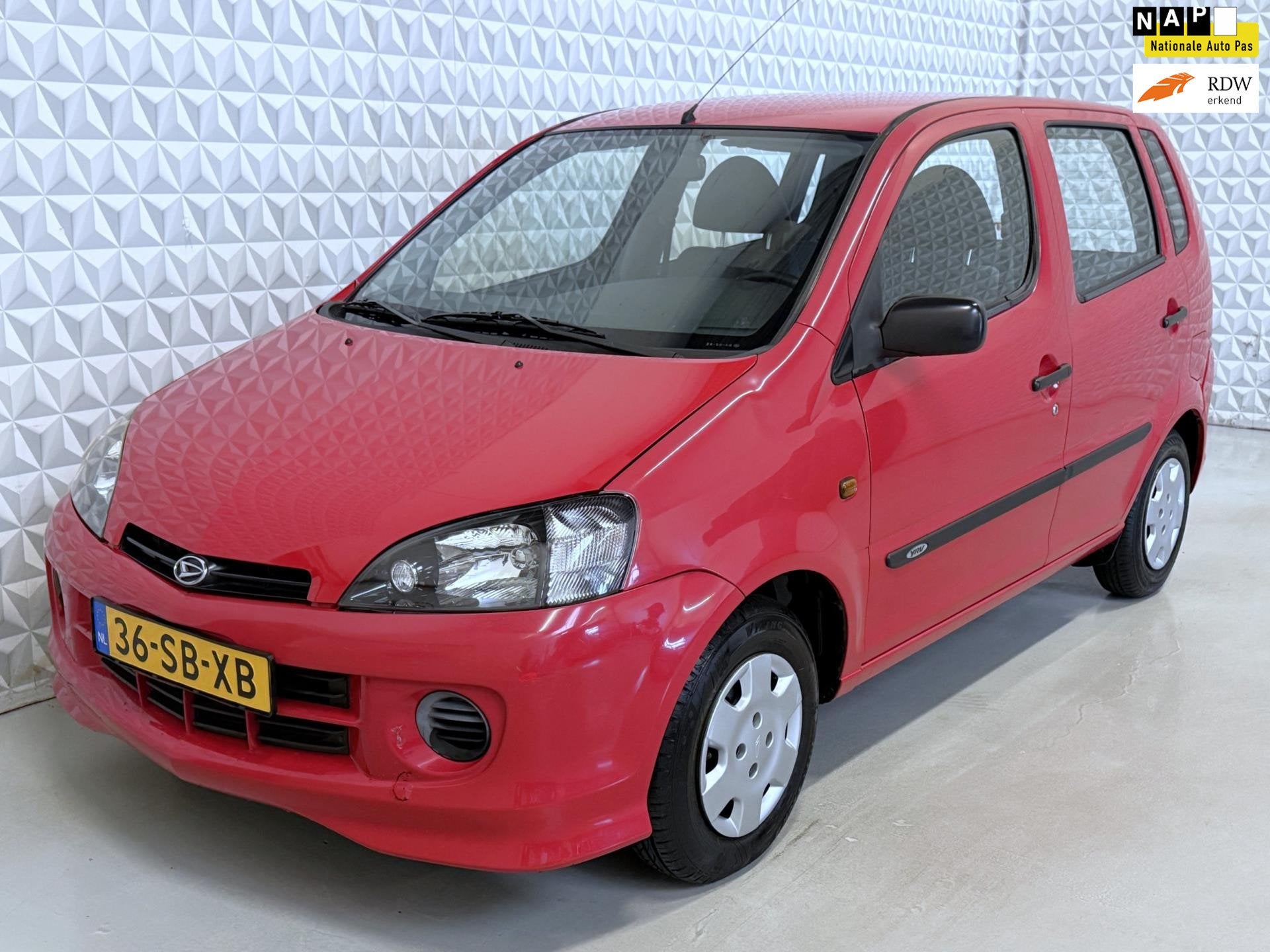 Daihatsu Young RV 1.0-12V SXi *1E EIGENAAR* / 51.000km(2005), Auto's, Daihatsu, Stof, Gebruikt, 750 kg, Handgeschakeld