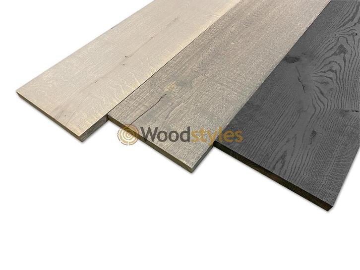 Massief eiken plank | 19 mm | Div. kleuren | Grote voorraad!, Doe-het-zelf en Verbouw, Hout en Planken, Minder dan 25 mm, Verzenden
