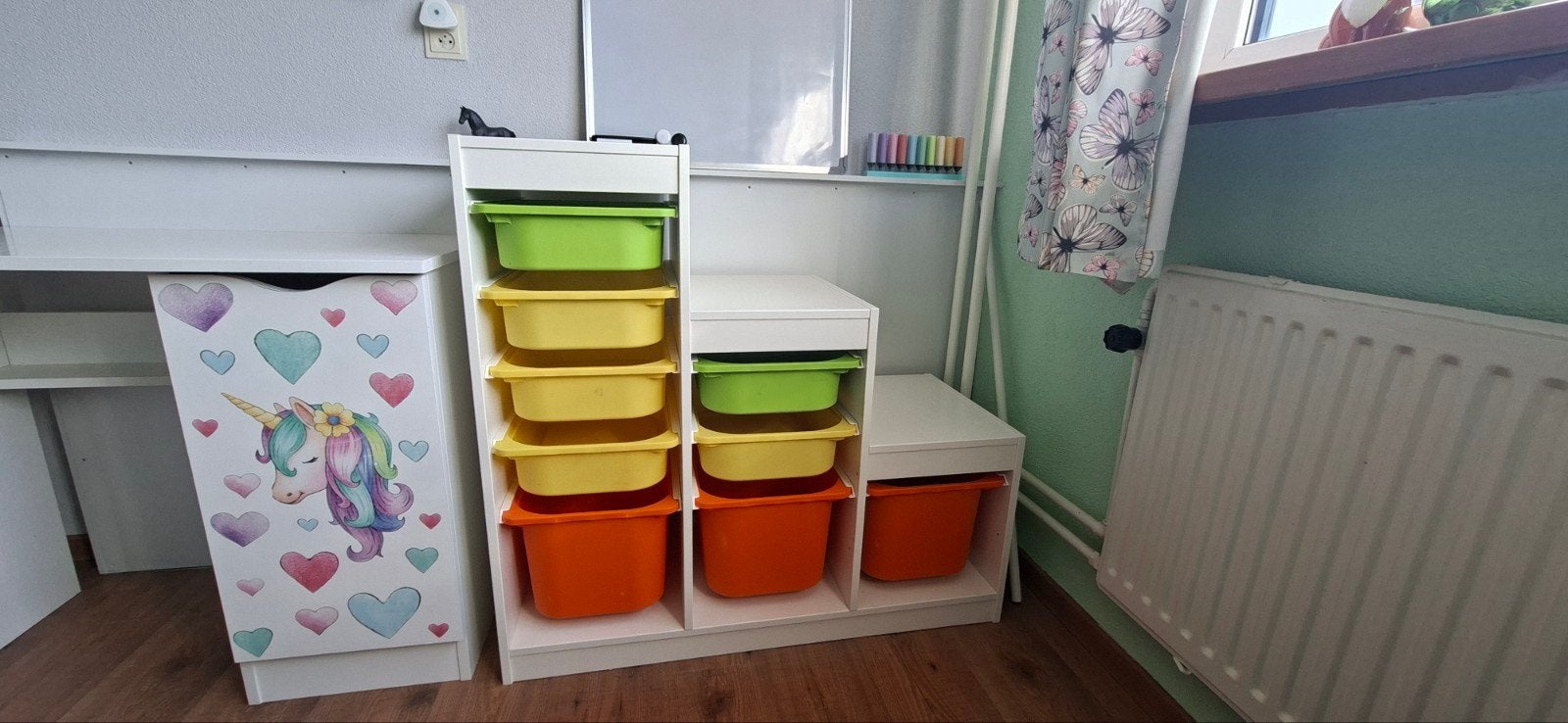 IKEA Trofast opbergkast met bakken, Kinderen en Baby's, Gebruikt, Kast, Ophalen of Verzenden, 75 tot 100 cm