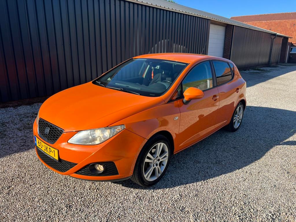Seat Ibiza 1.6 77KW 5DRS 2009 Airco, Auto's, Seat, Voorwielaandrijving, 15 km/l, 40 €/maand, Ibiza