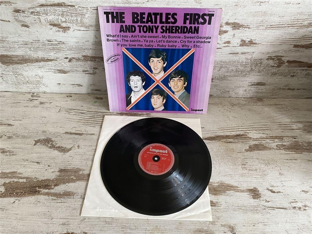 The beatles - first and tony sheridan vinyl [1487], Cd's en Dvd's, Vinyl | Rock, Verzenden, Zo goed als nieuw, 12 inch, Poprock