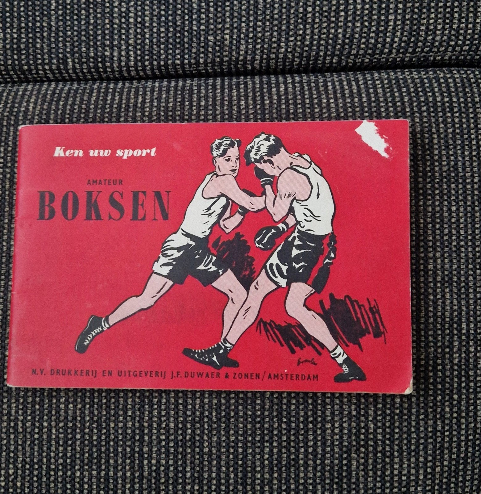 Ken uw sport: Amateur Boksen - Vintage Boekje, Ophalen of Verzenden, Gelezen, Onbekend, Balsport