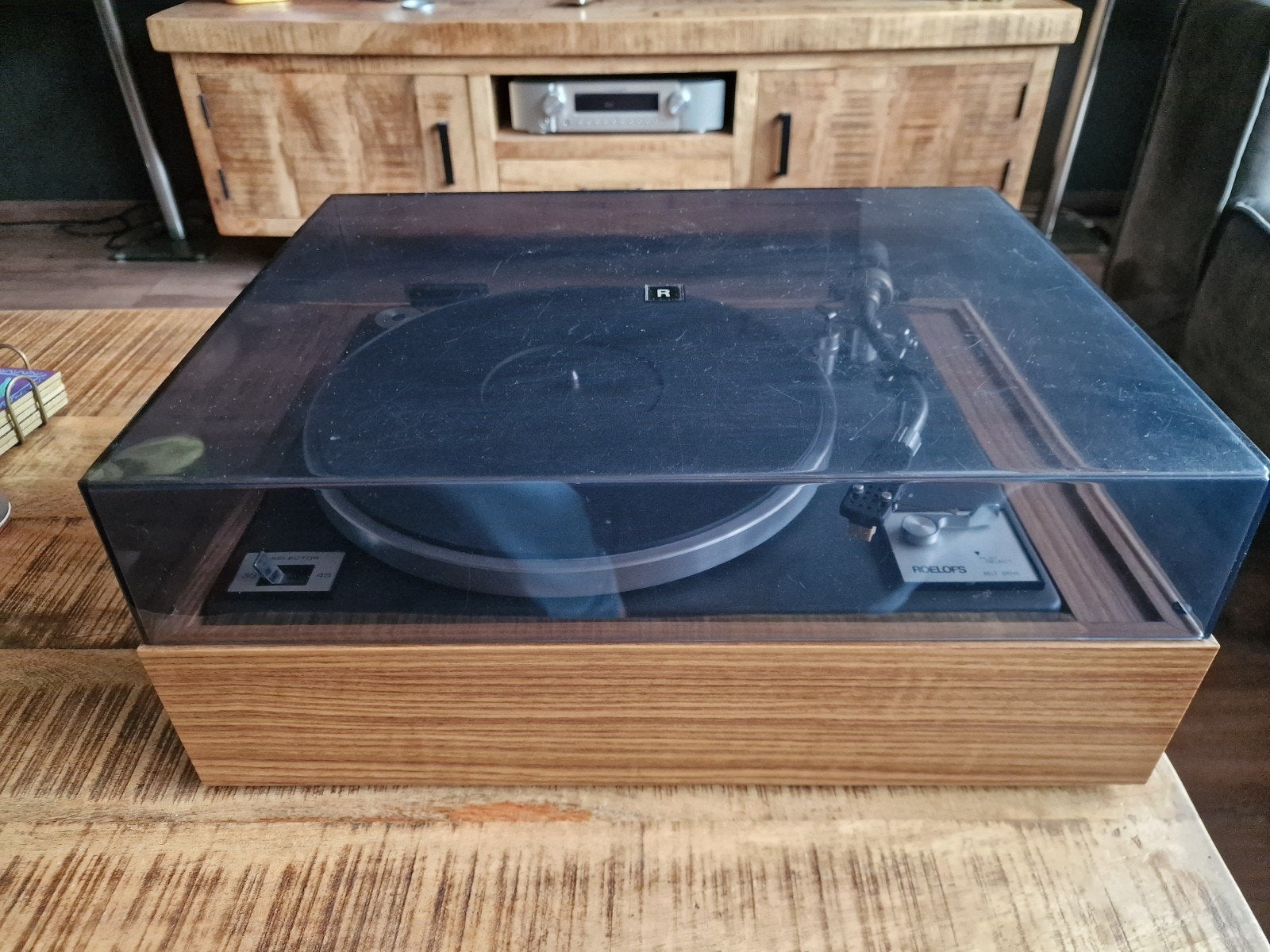 Vintage Draaitafel Roelofs RP 121, Ophalen, Overige merken