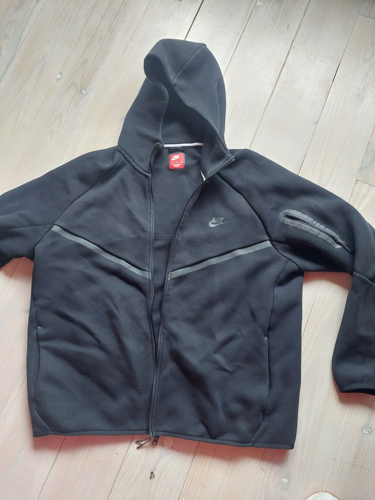 Nike Tech Fleece Hoodie Zwart - Maat XXL, Ophalen, Zwart, Nike, Overige maten