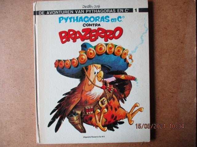 adv2330 pythagoras en co hc, Boeken, Eén stripboek, Ophalen, Gelezen