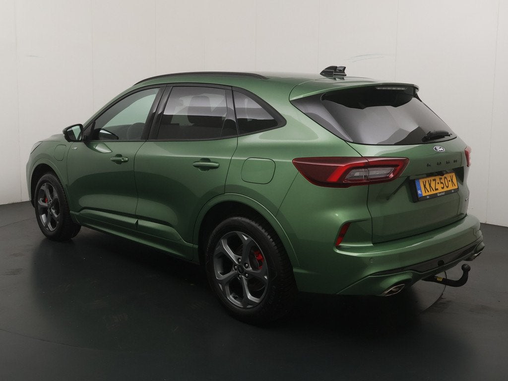 Ford Kuga 2.5 PHEV 243 pk ST-Line X | Trekhaak I AGR stoelen, Auto's, Ford, Gebruikt, Zwart, Automatische klimaatregeling, Bedrijf