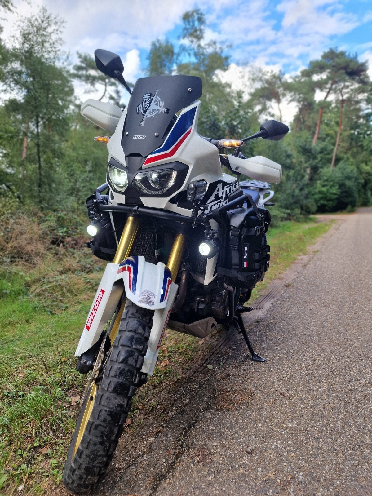 Honda Africa Twin CRF1000L (2017) Tricolor – 53.000 km – Akr, Motorrijbewijs A, Gebruikt, Particulier, Meer dan 35 kW