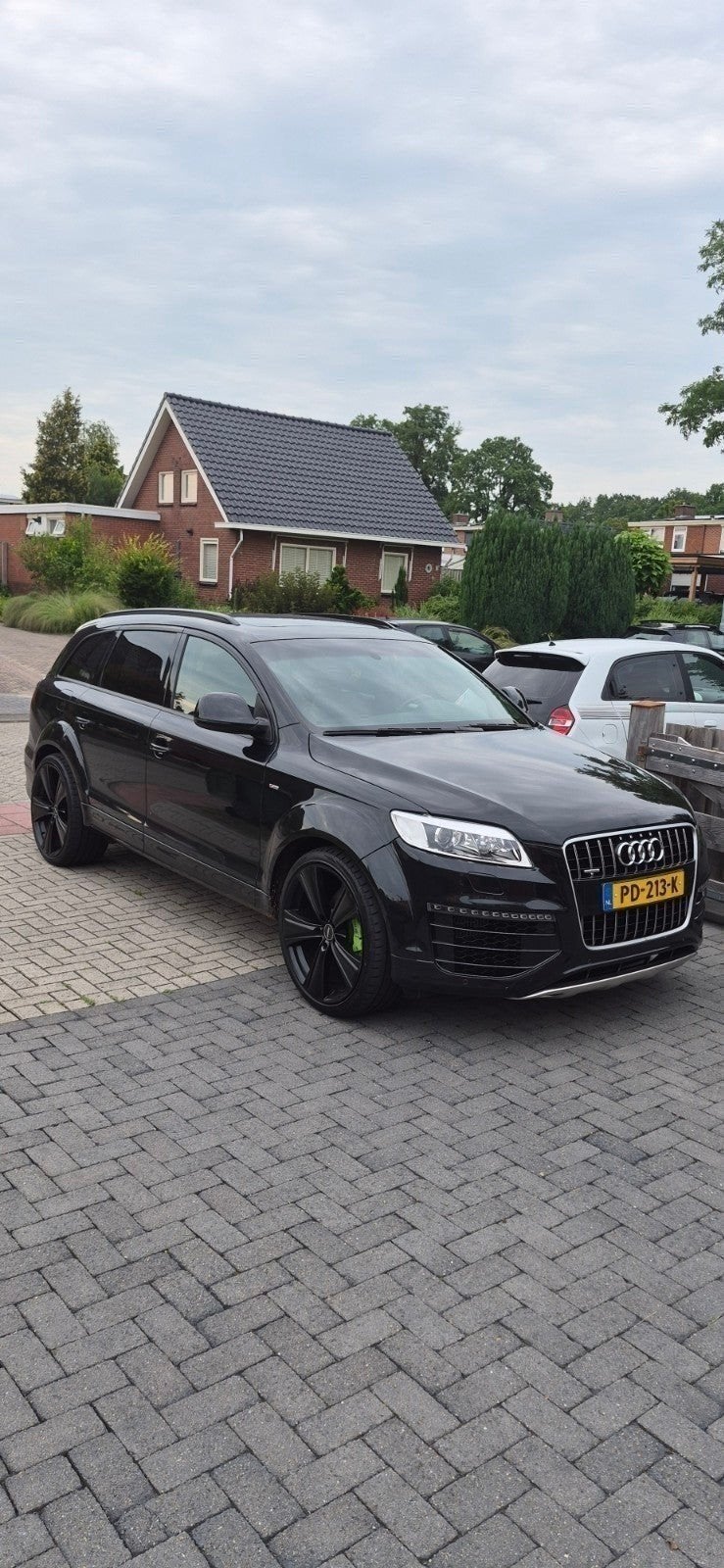 Audi q7 s-line 4.2 v8 zeer mooi 7 zitter, Auto's, Audi, Particulier, Q7, ABS, Achteruitrijcamera, Airbags, Airconditioning, Automatische klimaatregeling