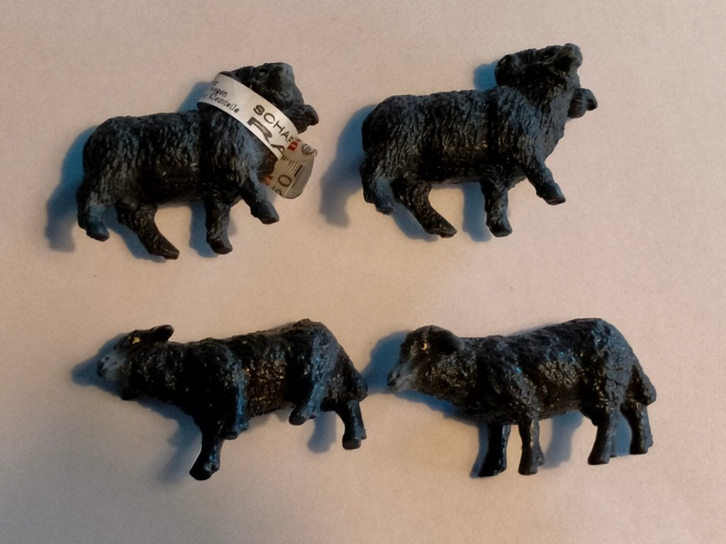 Schaap schapen bok Bullyland pvc figuren dier dieren, Verzamelen, Poppetjes en Figuurtjes, Ophalen of Verzenden, Gebruikt