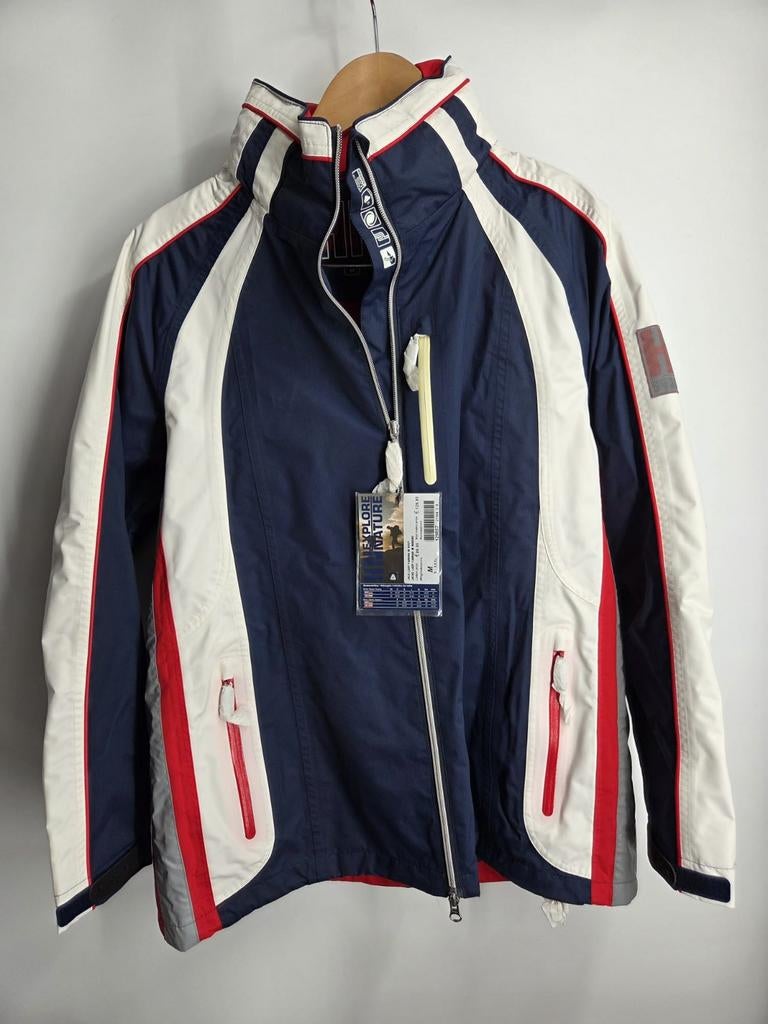 Human Nature outdoor jas maat M nieuw waterdicht blauw, Kleding | Dames, Maat 38/40 (M), Human nature, Blauw, Human Nature
