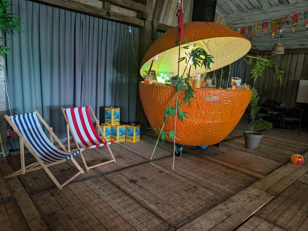 Mobiele Juicebar Sinaasappel verhuur, Ophalen, Zo goed als nieuw, Overige