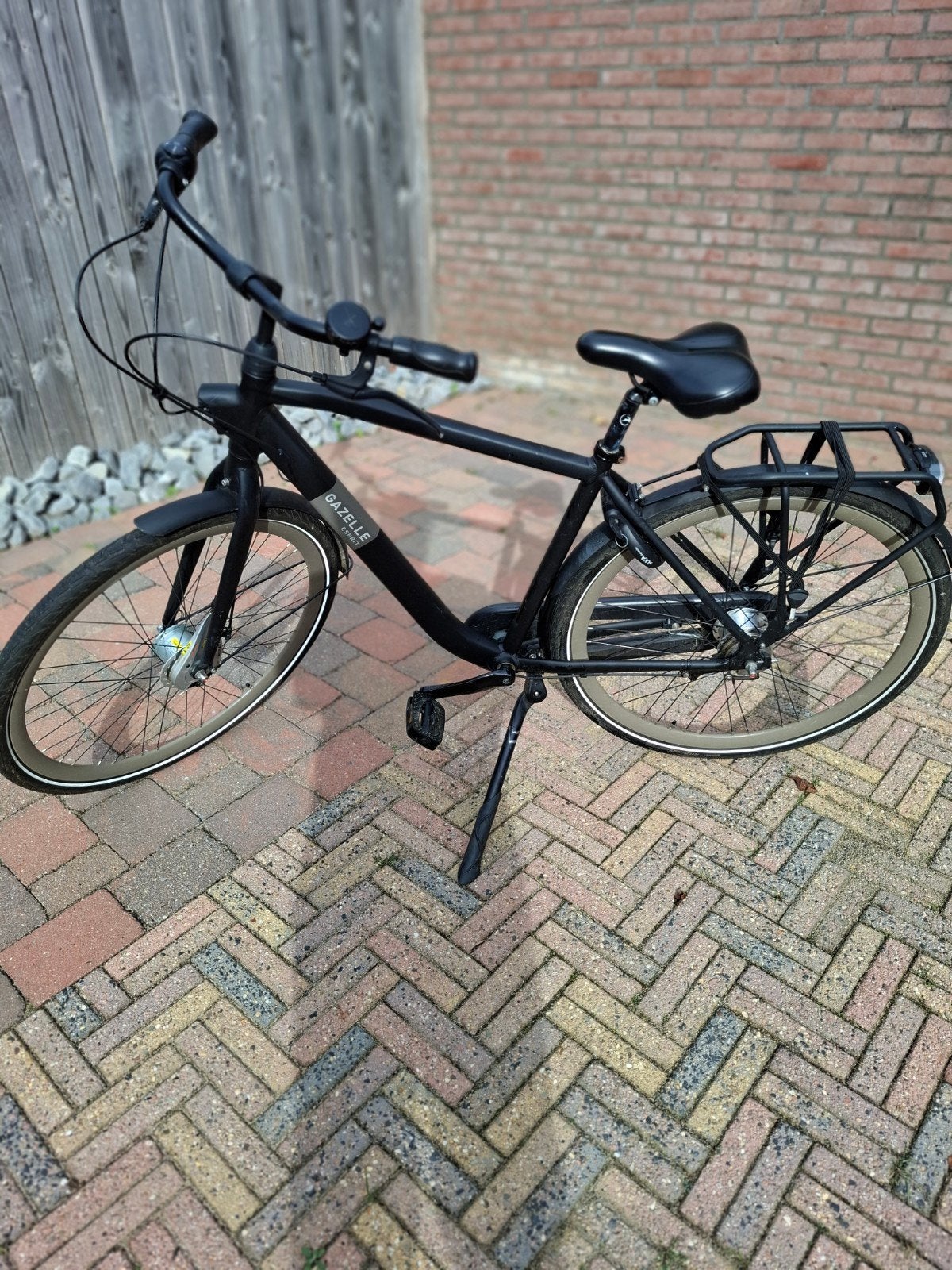 stoere jongens fiets gazelle esprit, Fietsen en Brommers, Velgrem, Versnellingen, Ophalen of Verzenden, Zo goed als nieuw
