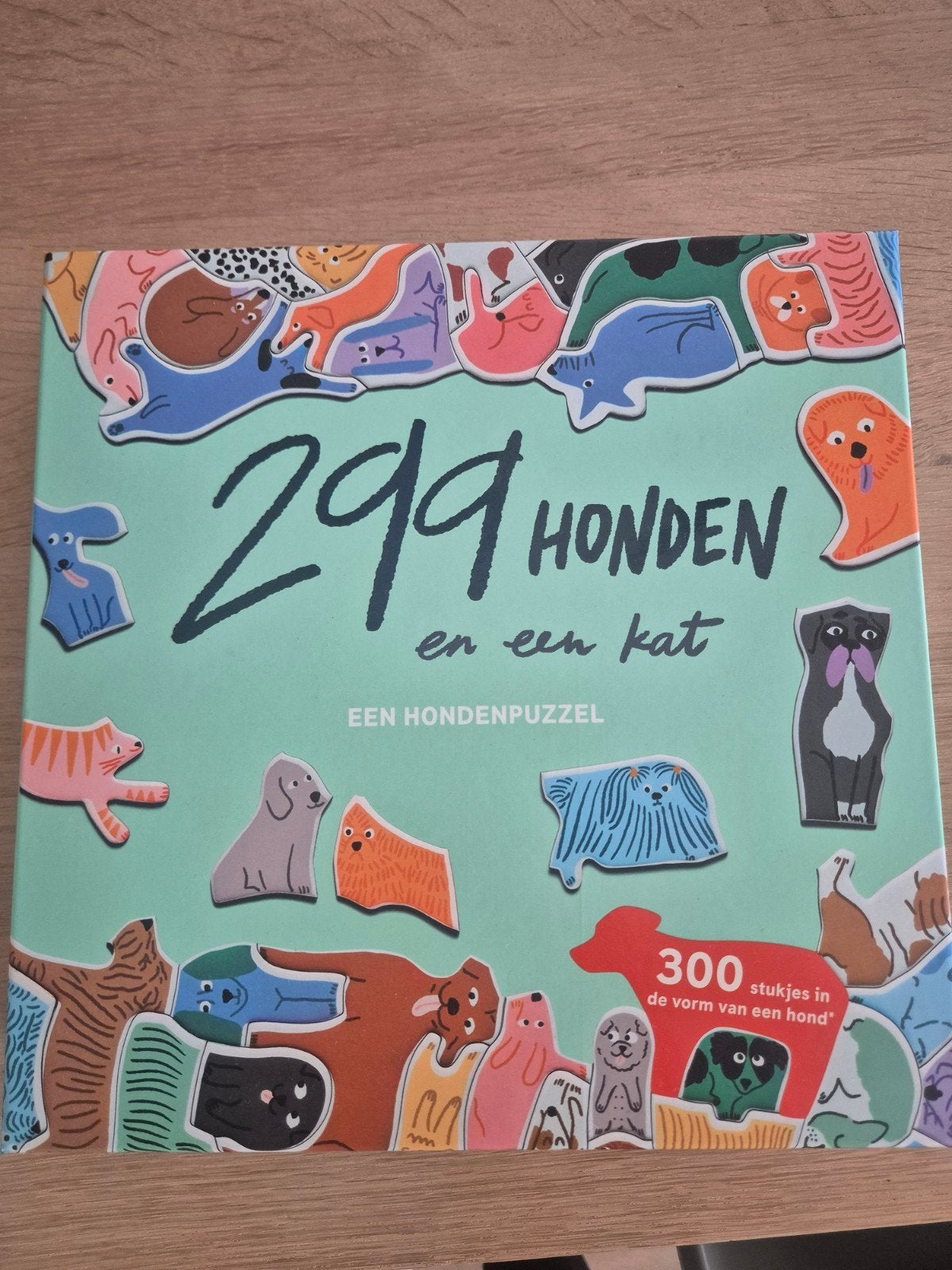 299 Honden en een kat - Een hondenpuzzel (300 stukjes), Ophalen, Zo goed als nieuw