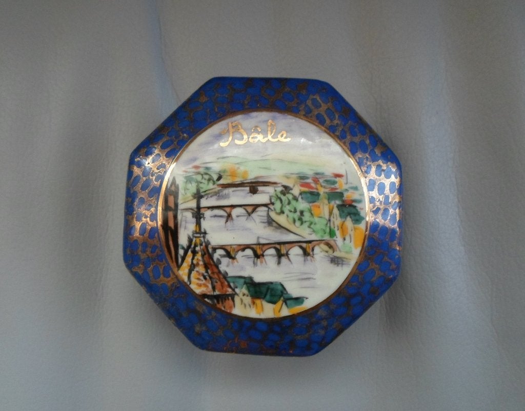 Limoges France Deksel Schaaltje Bale, Antiek en Kunst, Ophalen of Verzenden