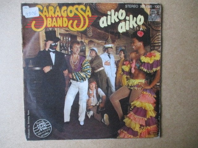 s4438 saragossa band - aiko aiko, Ophalen, Gebruikt, 7 inch, Overige genres