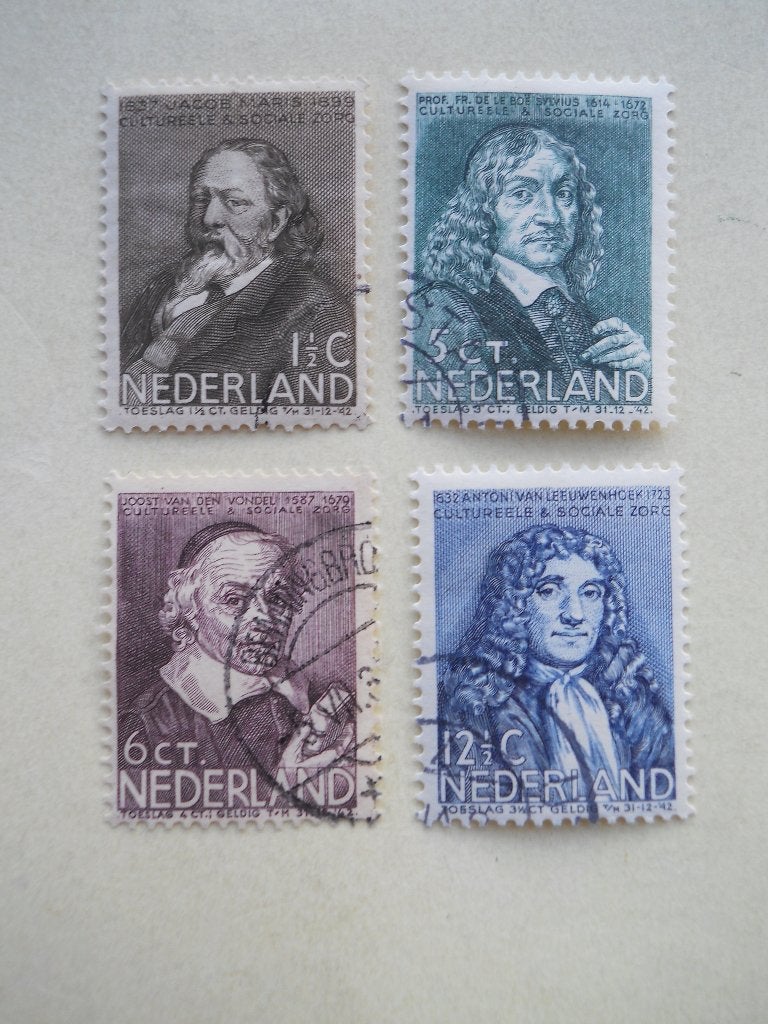 Nederland 1937 Zomerzegels serie Nvph.296-299 gestempeld, Postzegels en Munten, Postzegels | Nederland, Ophalen of Verzenden, T/m 1940