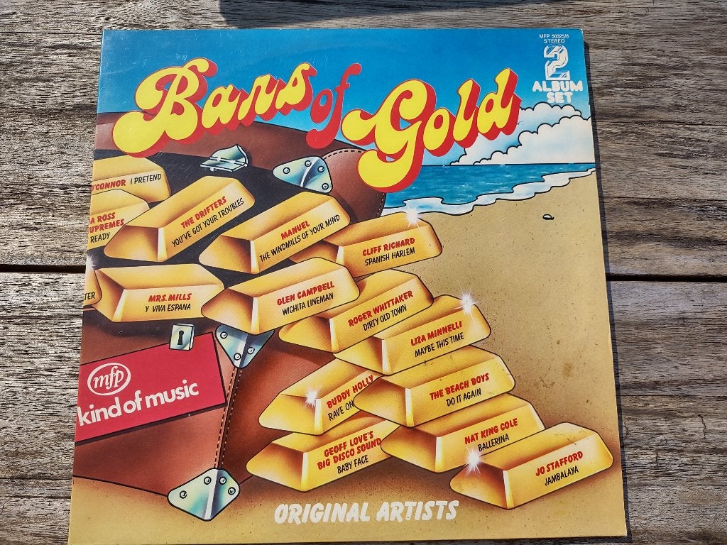 2 LP - Bars of Gold, Ophalen of Verzenden, Zo goed als nieuw, Overige genres, Dubbel-LP