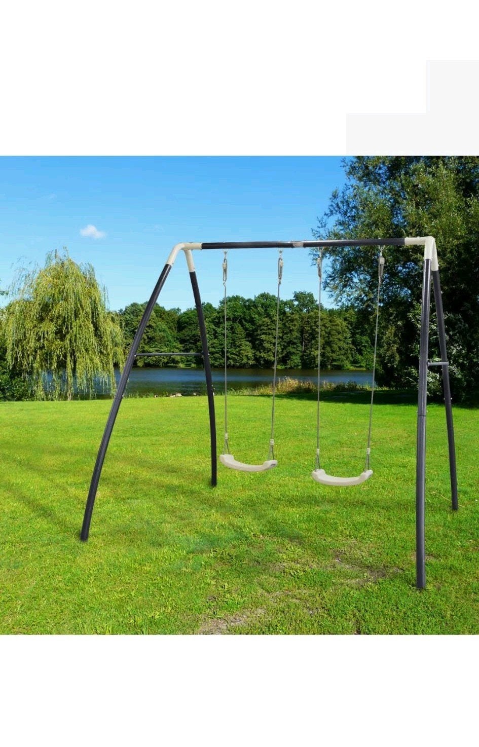 Zgan schommel, Kinderen en Baby's, Speelgoed | Buiten | Speeltoestellen, Ophalen, Zo goed als nieuw, Schommel