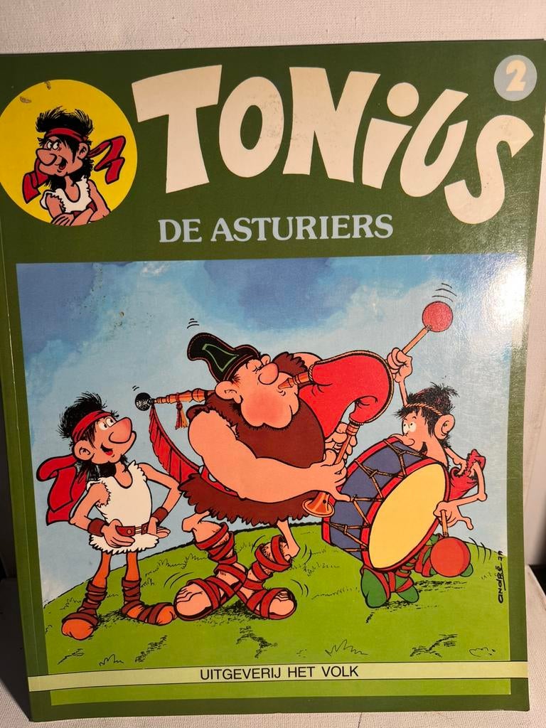 Tonius deel 1 - De Gouden Forel", Boeken, Eén stripboek, Ophalen of Verzenden, Gelezen