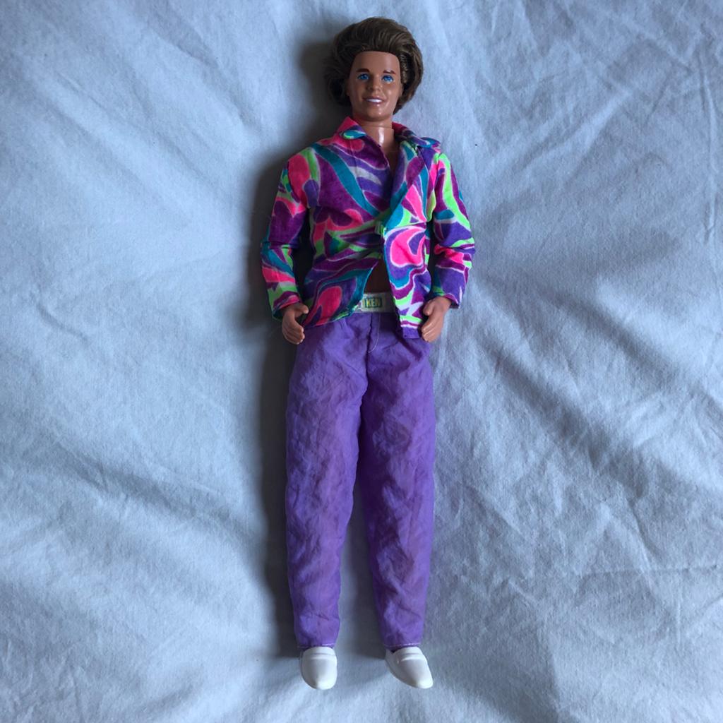 Totally Hair Ken pop 90s, Ophalen of Verzenden, Zo goed als nieuw, Pop