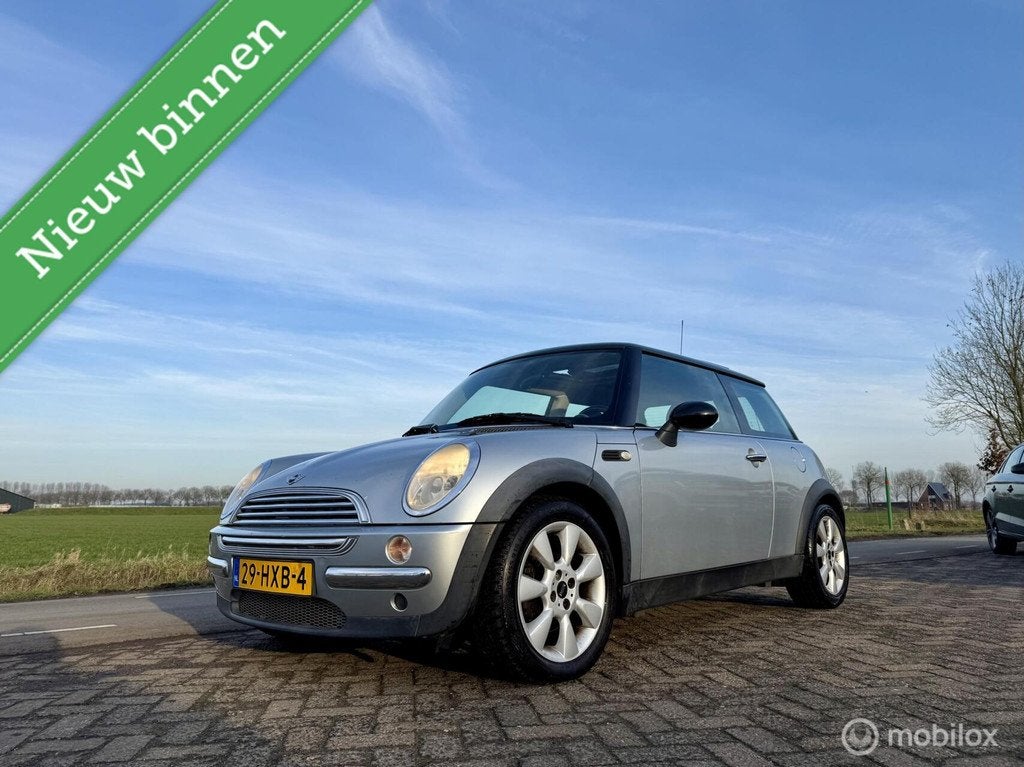 Mini Mini 1.6 Cooper Chili, Airco, Schuifdak, APK Aug 2027, Auto's, Voorwielaandrijving, 1025 kg, Gebruikt, 4 cilinders