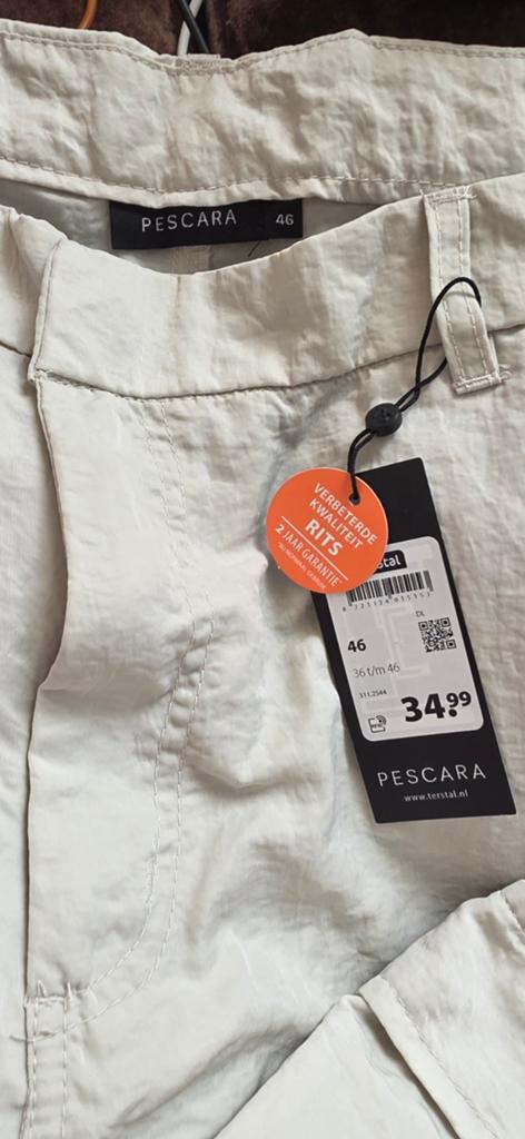 Nieuwe Pescara Cargo Broek Maat 46 - Beige, Kleding | Dames, Beige, Maat 46/48 (XL) of groter, Pescara, Nieuw