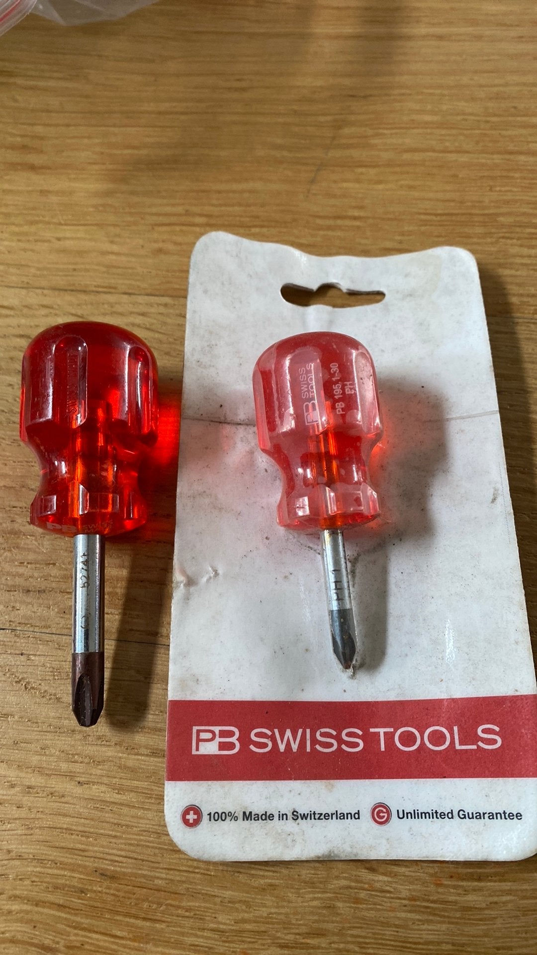 Swiss PB stubby kruiskop schroevendraaiers PH 1 en PH3 nieuw, Ophalen of Verzenden, Nieuw
